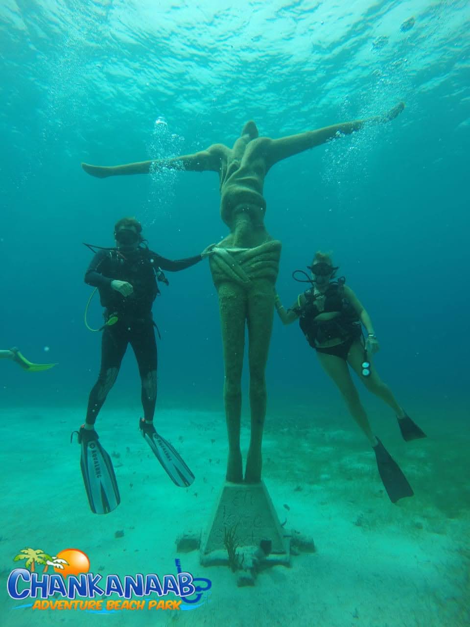 Divers at the Crucifix